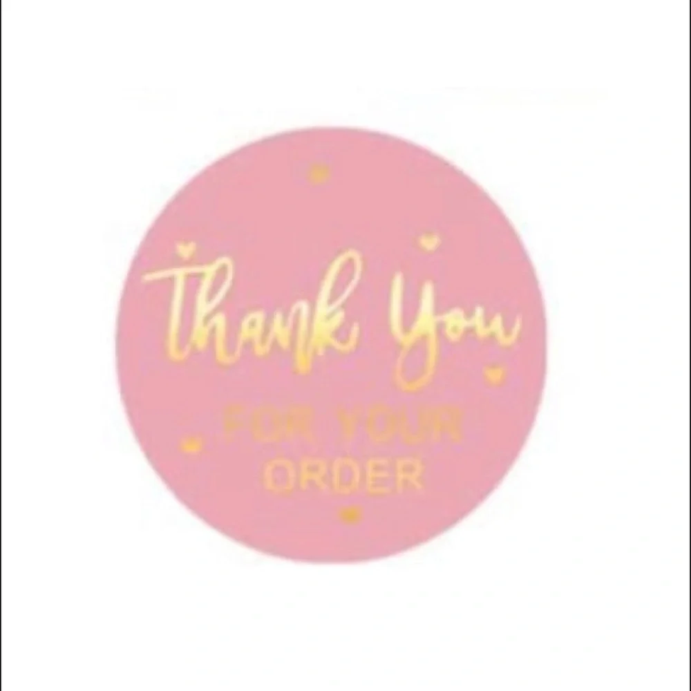 200ct~Thank you Stickers W/Bonus Sample Bags 🌟🆕🌟 (2-200ct For $20)
